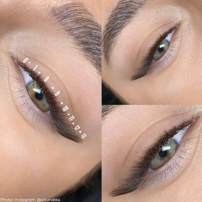 Eyelash Extensions Brown Collection Mix XXL  – Arabica / 0.07 mm – 25 Lines Qu.Like You