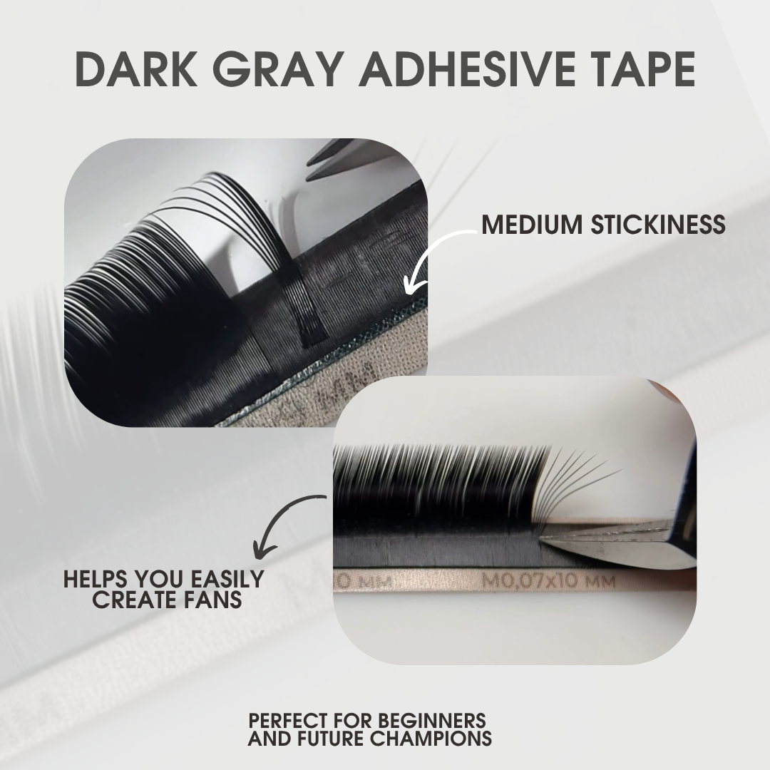 Eyelash Extensions Black XXL (Single Lens) – 25 Lines Qu.Like You