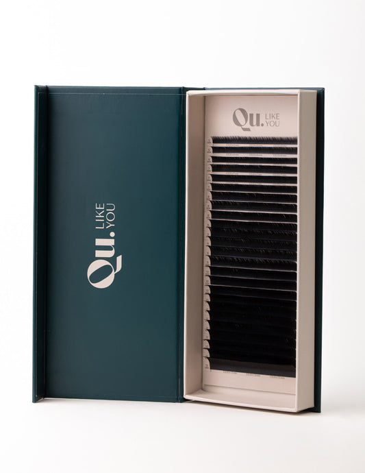 Eyelash Extensions Black Mix XXL / 0.10 mm – 25 Lines Qu.Like You